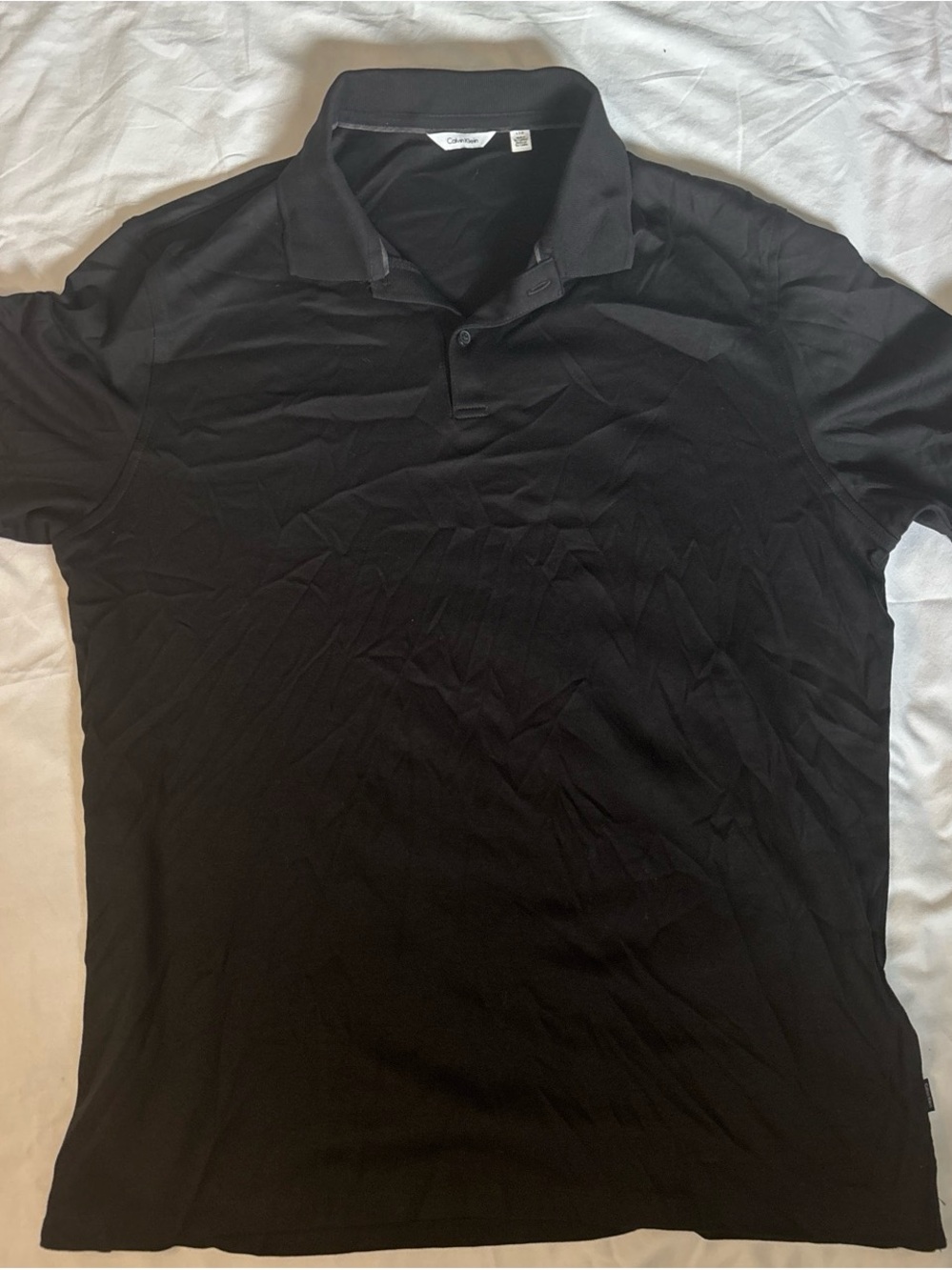 Calvin Klein Black Men's Polo Shirt